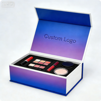 Fabricant d'impression, logo personnalisé, impression quadricolore, papier artistique carré avec dorure à chaud, biodégradable, magnétique, crème pour le visage, soin de la peau