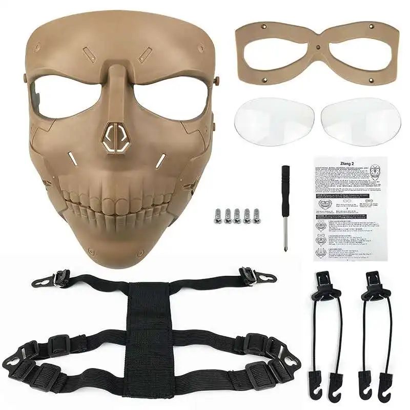 PZ9 Military Skull Mask - Lightweight & Durable Protection