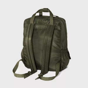 Grand <span class=keywords><strong>sac</strong></span> de voyage de loisirs durable et de plein air personnalisé <span class=keywords><strong>Sac</strong></span> <span class=keywords><strong>à</strong></span> <span class=keywords><strong>dos</strong></span> <span class=keywords><strong>carré</strong></span> de couleur unie et durable pour femmes - Product Image 2