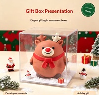 Nouveau produit transfrontalier le plus vendu : Jouet anti-stress en caoutchouc en forme de renne bouffant pour Noël