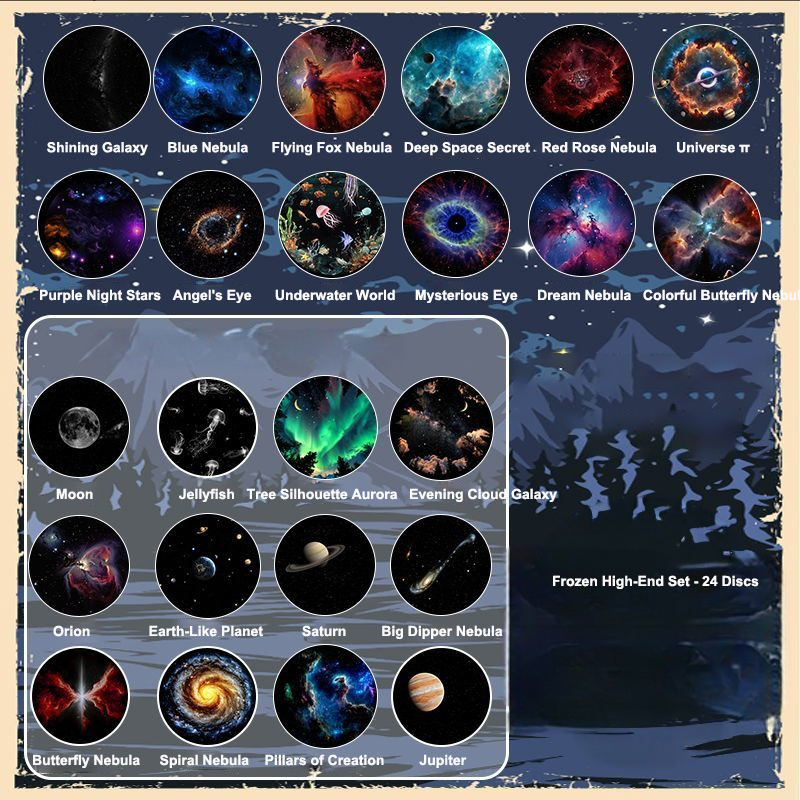 Lumière de projecteur blanche (24 diapositives)