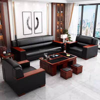 Ensemble de canapés de bureau modernes et exécutifs, éponge haute densité écologique, couleur personnalisable, pour la maison, l'hôtel, l'école, l'appartement, la chambre, la réception