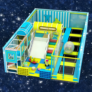 Douerfei - Equipo de Juegos Interior Comercial, Área de Juegos Suave con Temática <span class=keywords><strong>Azul</strong></span> Claro y Rosa para Centro de Entretenimiento de Centros Comerciales, 500 kg - Product Image 2