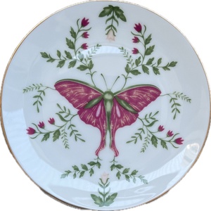 Nordic Luxury High Quality Bone China Solid Pattern Charger Plates Set <b>Dinnerware</b> Kiln Technique Dishwasher Safe - Product Image 5