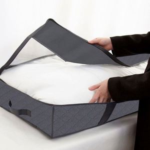 เด็ก a5 ซิป 4 แพ็คเสื้อผ้า PVC ตู้เสื้อผ้าบ้านถุงถั่วของเล่นนุ่มเสื้อผ้าออแกไนเซอร์ถุงเก็บเสื้อผ้าพับได้ - Product Image 6