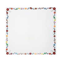 Papier d'emballage floral coloré à petites fleurs 57x57cm, imperméable, pour loisirs créatifs, cadeaux, bouquets, arrangements ; fournitures pour fleuristes