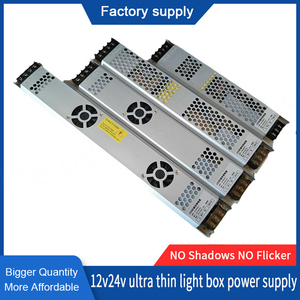 แหล่งจ่ายไฟ LED บางพิเศษ DC 12V 24V หม้อแปลงแสงสว่าง100W 200W 300W 400W 500W - Product Image 2