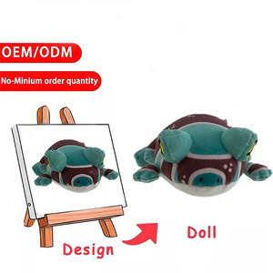 Personalizado 1:1 diseño oso/vaca/Panda/Toro oveja juguetes de peluche salida de fábrica pequeño lote suave animales de peluche PP relleno de algodón sin MOQ - Product Image 3