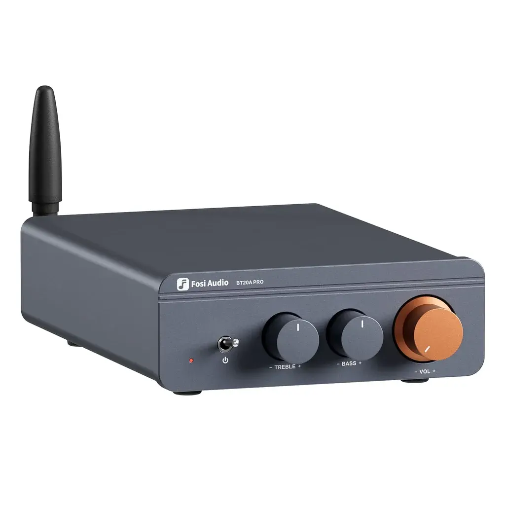 Fosi Audio BT20A PRO 300W X2 TPA32552チャンネルBluetooth5.0パワーアンプ