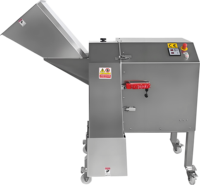 Machine à découper en dés à haute efficacité, machine à couper les légumes en cubes électrique, machine à découper les pommes de terre en dés, trancheuse commerciale en acier inoxydable