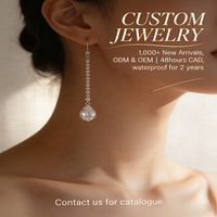Fabricants de bijoux tendance sur mesure, vente en gros de boucles d'oreilles et bagues personnalisées en argent, laiton et acier inoxydable, pour créateurs de marque