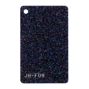 2024 Best Selling Glitter acrylic colorful marble acrylic board heavy glitter acrylic sheet