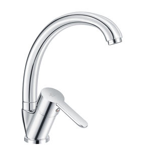 Grifo mezclador de lavabo Iole de caño alto, termostático, de doble manija, con sensor de agua fría y caliente sin contacto, de un solo orificio - Product Image 1