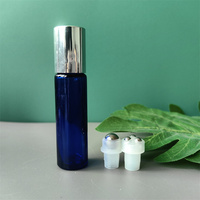 Flacon vide en verre de 5 ml et 10 ml pour déodorant triple roll-on, avec design parfumé sérigraphié pour tube cosmétique