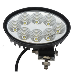 Lampe <span class=keywords><strong>de</strong></span> <span class=keywords><strong>travail</strong></span> LED ovale EMC 40W 6 pouces, faisceau large noir/gris, pour éclairage extérieur <span class=keywords><strong>de</strong></span> tracteurs agricoles <span class=keywords><strong>John</strong></span> <span class=keywords><strong>Deere</strong></span> - Product Image 2