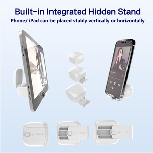 Control Remoto Bluetooth para Selfies con Anillo Magnético para Pasar Páginas de Kindle y Controlar la Desplazación de <span class=keywords><strong>Videos</strong></span> en TikTok - Product Image 3