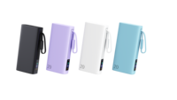 Batterie externe portable 20 000 mAh 65 W pour ordinateur portable, charge rapide, double USB-C, avec écran LED, logo personnalisé OEM pour les voyages