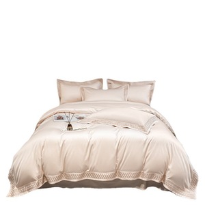 Ensemble de <span class=keywords><strong>couette</strong></span> en coton Pima haut de gamme, draps 100% pur coton, housses de <span class=keywords><strong>couette</strong></span>, résistantes à l'eau, garnissage en <span class=keywords><strong>laine</strong></span>, 300 fils/cm² - Product Image 5