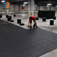 Planche de drainage alvéolée en plastique HDPE robuste et résistante aux perforations pour projets de drainage de podiums, ponts, barrages et jardins, garantie 5 ans