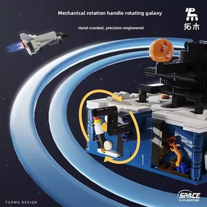 Tuomu T5002 Sistema Solar Giratorio, 775 Piezas, Bloques de Construcción, Juguete STEM con <span class=keywords><strong>Sol</strong></span> Luminoso para Niños de 8+ Años - Product Image 4