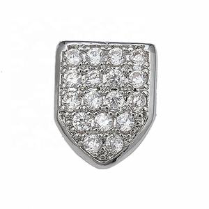 Hip Hop Single Tooth <span class=keywords><strong>Grillz</strong></span> Iced Out CZ Dents <span class=keywords><strong>Grillz</strong></span> Or Halloween Cosplay Diamant <span class=keywords><strong>Grillz</strong></span> Pour Femmes Hommes Bijoux - Product Image 4