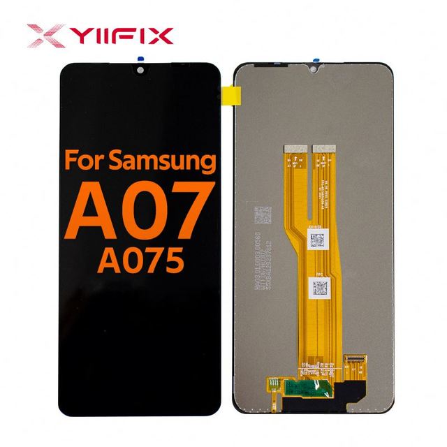 Yiifix Original Display Touch Screen Assembly for Samsung A07 4G A075 Mobile Phone LCDs Replacement Parts Rapid Wholesale Price
