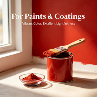 Poudre de Pigment Rouge Oxyde de Fer Haute Pureté Qualité Industrielle Inorganique Fe2O3 CAS 1309-37-1 pour Peinture Revêtement Béton Céramique