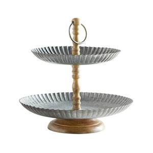 Bandeja de almacenamiento Rectangular galvanizada para decoración, bandeja de almacenamiento con diseño único clásico y moderno hecho a mano, con logotipo personalizado, venta al por mayor - Product Image 5