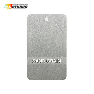 Revêtement en poudre électrostatique polyester thermodurcissable texture sable argenté pour fenêtres en aluminium, jantes de voiture, mobilier d'extérieur - Product Image 2