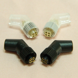 Adaptateur de prise pour écouteurs à angle droit en or pour JH AUDIO JH24 LAYLA Angie AKR03 - Product Image 4