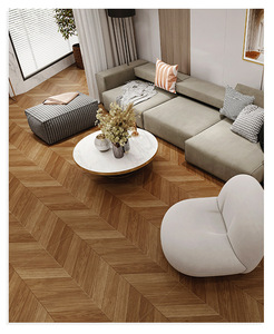 Ubin keramik tulang ikan, serat kayu porselen bata 600x1200 - Product Image 5