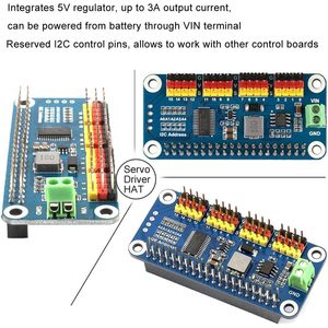 Module de pilote de servo PWM à 16 canaux MakerFocus I2C pour Raspberry Pi 5 4 3B+ - Product Image 2