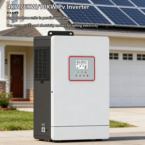 4kW 6kW 10kW PV OEM ODM <b>Solar</b> Hybrid Pure Sine Wave Hybrid <b>Solar</b> with Wifi Ct for Residential <b>System</b> - Product Image 2