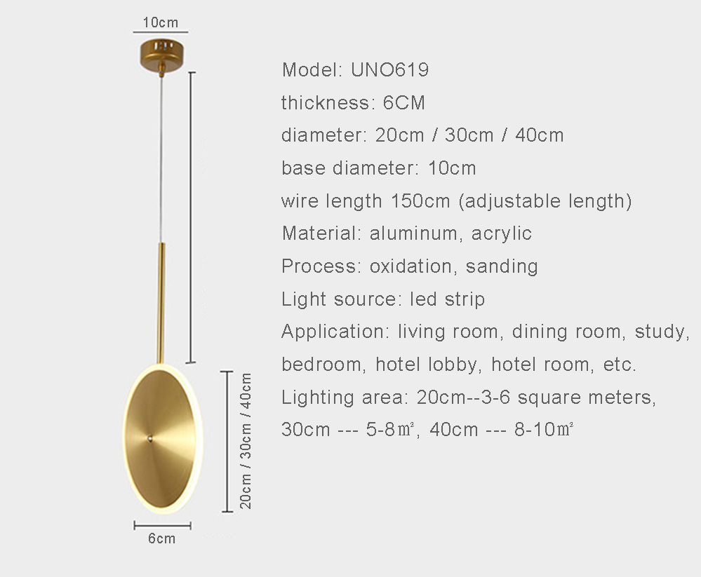 Luxury Round Led Chandelier Rose Gold Hanging Lamp For Bedroom Kitchen