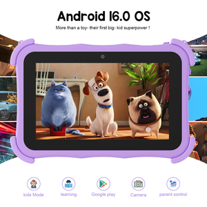 New <b>7</b> Inch Android 16 MTK Quad-core 1.3GHz Kids <b>Tablet</b> Capacitive Screen WiFi 8+256GB 5000mAh USB Type-C Education 800x1280 CM89 - Product Image 5