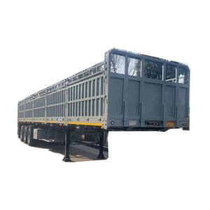 Semi-remorque à trois niveaux pour clôtures, bétail et volailles, remorque utilitaire et de transport de 12 m, Chine - Product Image 1