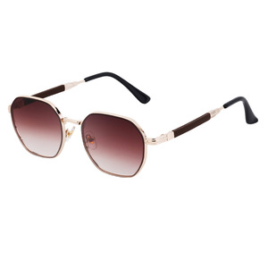 Lunettes de soleil carrées sur mesure pour hommes, verres PC UV400, style Instagram, monture noire, emballage en boîte DG-98211 - Product Image 2