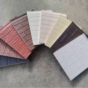 Panneau gravé en métal polyuréthane | Panneau intégré d'isolation et de décoration | Revêtement de mur extérieur et de toit - Product Image 6