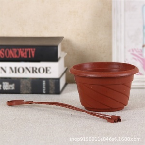 Pot de fleurs en plastique HUFU, vente en gros d'usine, épaissi, minimaliste, pour orchidées suspendues, avec crochet, pour jardin et maison, directement de l'usine - Product Image 6