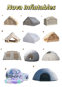 Tente gonflable <span class=keywords><strong>de</strong></span> <span class=keywords><strong>camping</strong></span> et <span class=keywords><strong>de</strong></span> pêche d'été pour l'extérieur, 4 m², tissu Oxford, une chambre, résistante à l'eau, installation rapide - Product Image 6