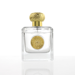 Chai nước hoa sang trọng 30mi 50mi 100mi chai nước hoa màu đen vuông chai nước hoa rỗng với nắp kim loại - Product Image 1