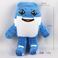 Nouveaux produits transfrontaliers : Boîtier décodeur en peluche créative M0185 9 House, en coton PP, jouets originaux