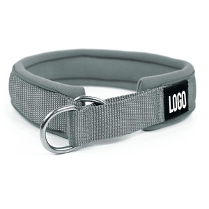 الياقات العاكسة من النايلون للحيوانات الأليفة مريحة لينة مبطنة من النيوبرين طوق كلب قابل للانزلاق للمشي ضد السحب - Product Image 5