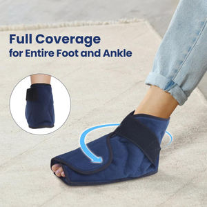 Sepatu kaki Gel kompres terapi panas & dingin Gel pendingin es untuk pengobatan <span class=keywords><strong>Achilles</strong></span> Tendon & Plantar Fasciitis - Product Image 4