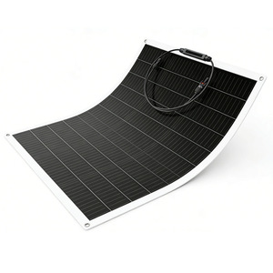 Flexible <b>Solar</b> <b>Panel</b> 100W Monocrystalline Silicon Outdoor RV Yacht Charging IP65 Protection - Product Image 1