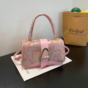 热销女士斜挎包时尚搭扣2026年流行女式单肩包 - Product Image 2