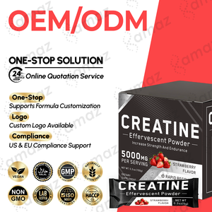 Amaz OEM 30 portions de créatine en poudre effervescente en sachet, 5000 mg de créatine monohydrate pour la récupération après l'entraînement en salle de sport - Product Image 2