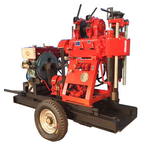 Mobile 150m Engineering Rig und Water Well hydraulische Bohrmaschine - Product Image 1