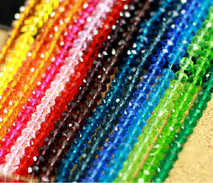 <span class=keywords><strong>Perles</strong></span> de <span class=keywords><strong>Verre</strong></span> Rondelles Cristal Haute Qualité Small Bridge en Gros pour la Fabrication de Bijoux - Product Image 1