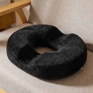 Coussin orthopédique en mousse à mémoire de forme <span class=keywords><strong>PureLife</strong></span>, grand format oblong, technique tricotée, amovible, lavable, taille personnalisable, pour avion, homme - Product Image 3